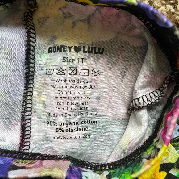 Romey Loves Lulu Floral Leggings - Picture 2 of 2